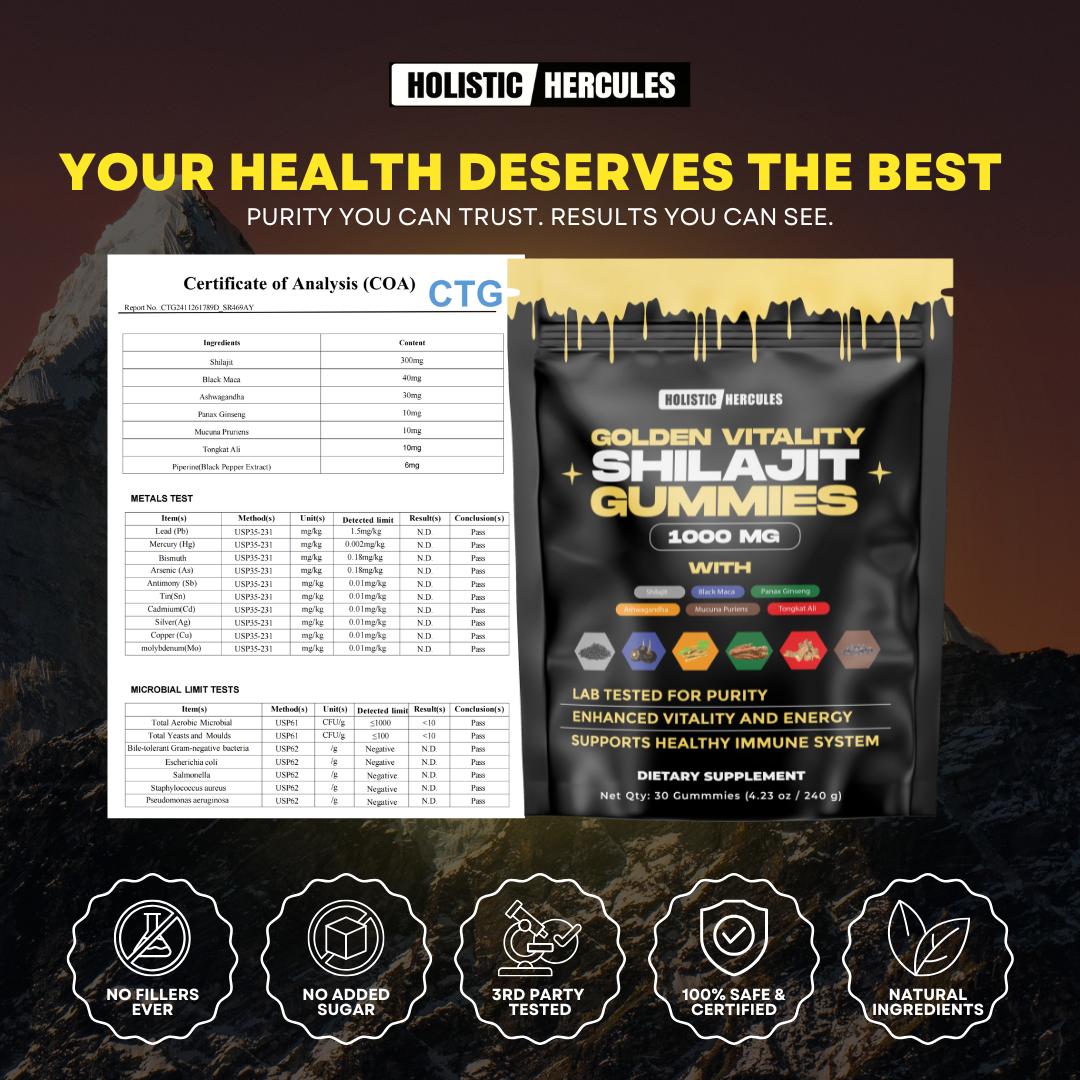 Hercules Shilajit Gummies