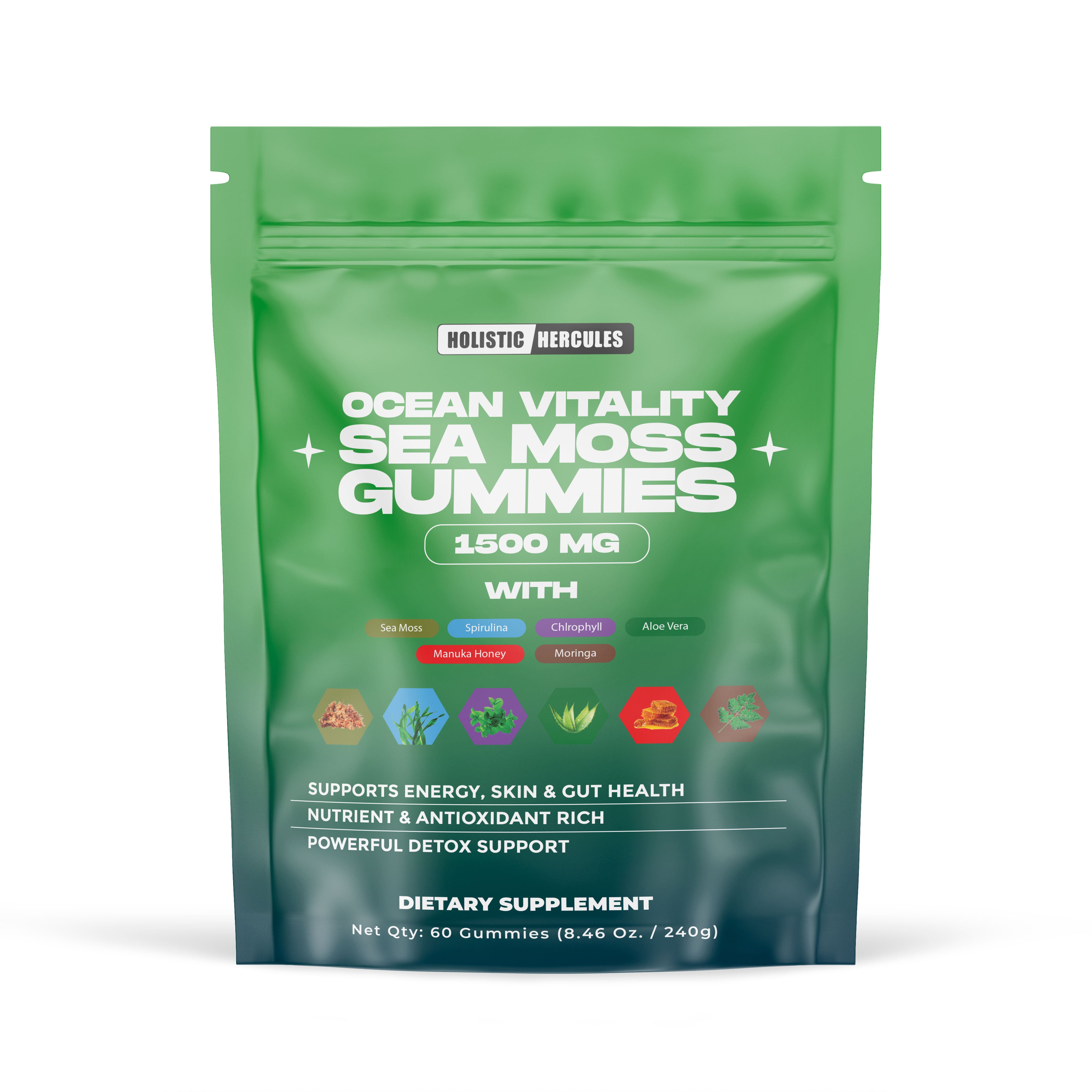 Sea Moss Gummies (Energy & Libido Boosting)