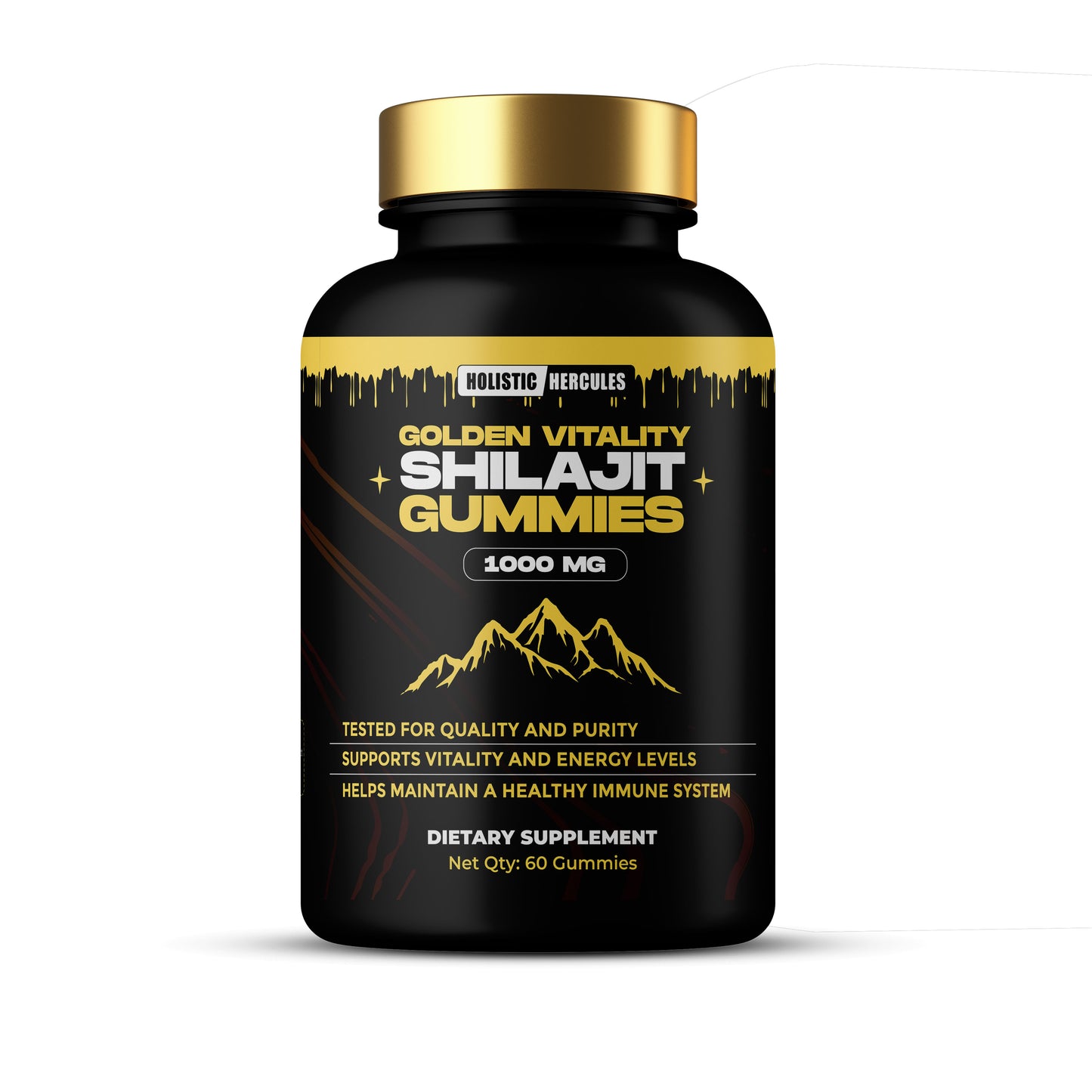 Golden Vitality Shilajit Gummies™