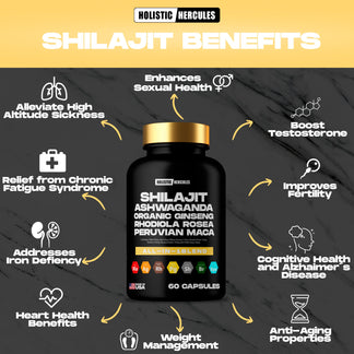 Rhino Horn - Vitality Boost - 8 in 1 potent Shilajit blend