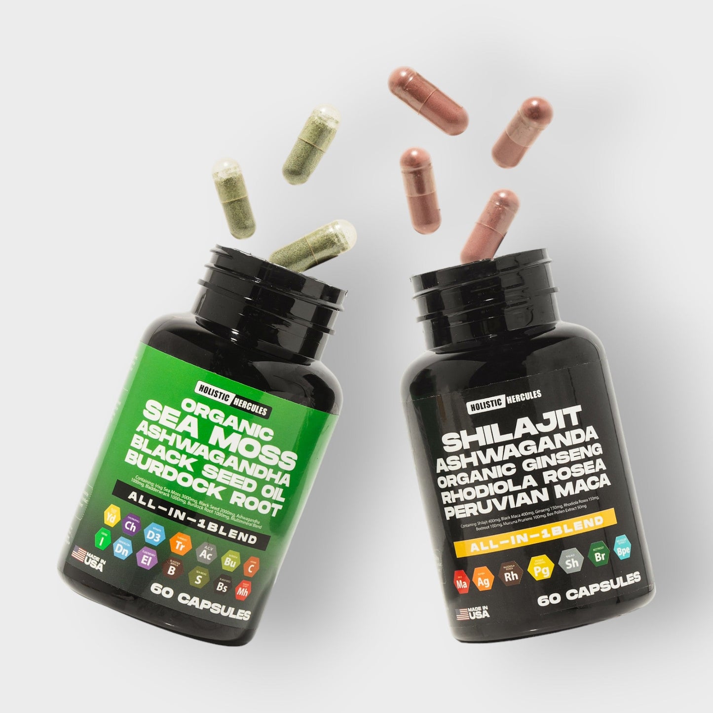 HerculesBlend™ Sea Moss & Shilajit Power Bundle