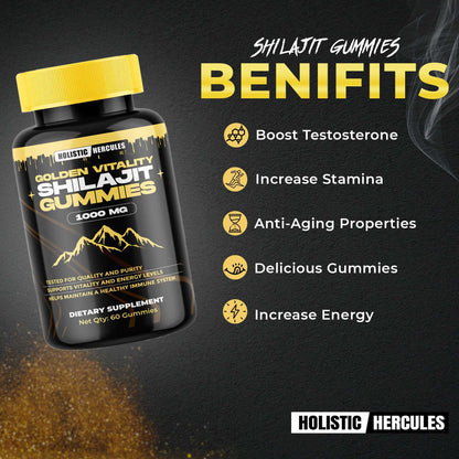 New Golden Shilajit Gummies™