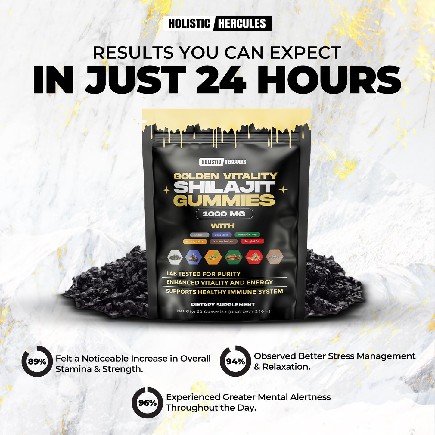 Shilajit Gummies (Exclusive Pre-Sale!)