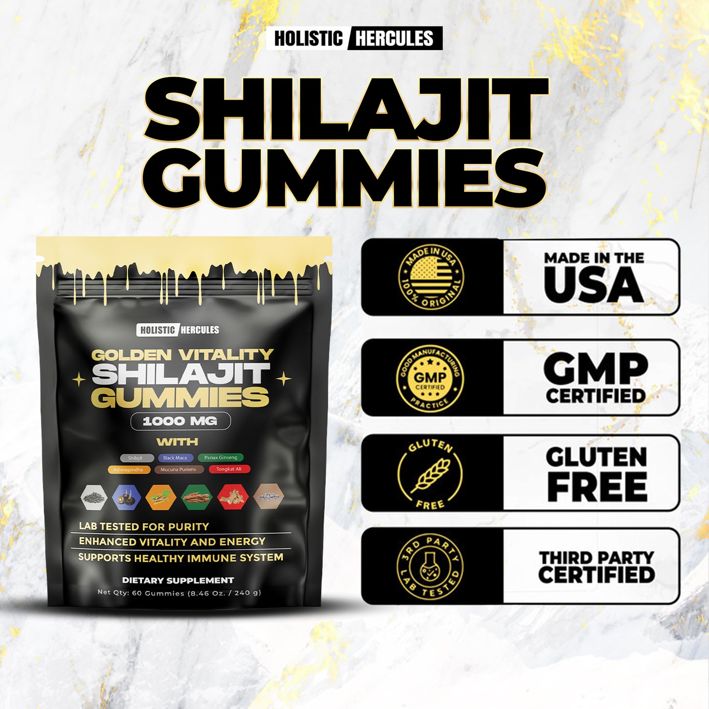 Shilajit Gummies (Exclusive Pre-Sale!)