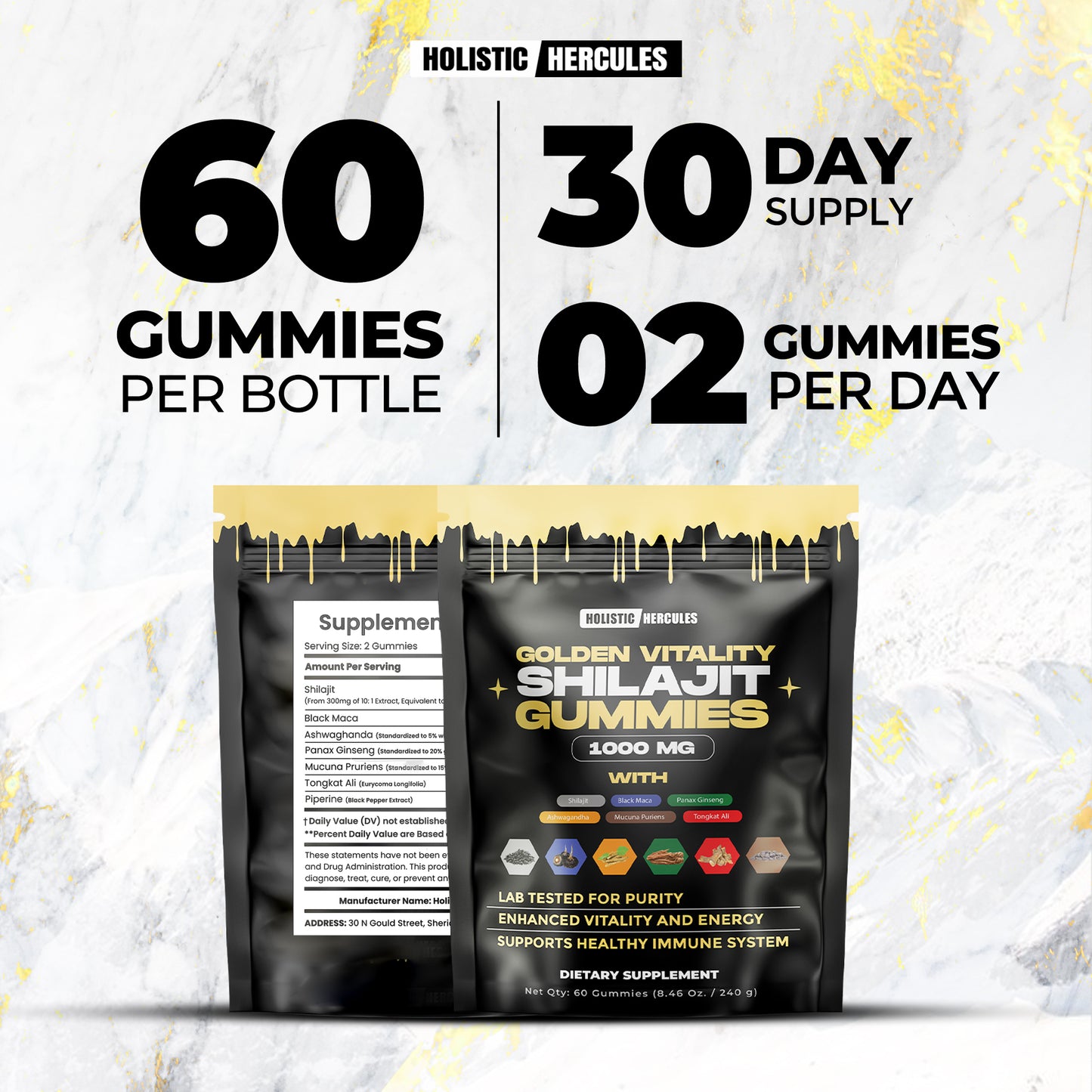 Shilajit Gummies (Exclusive Pre-Sale!)