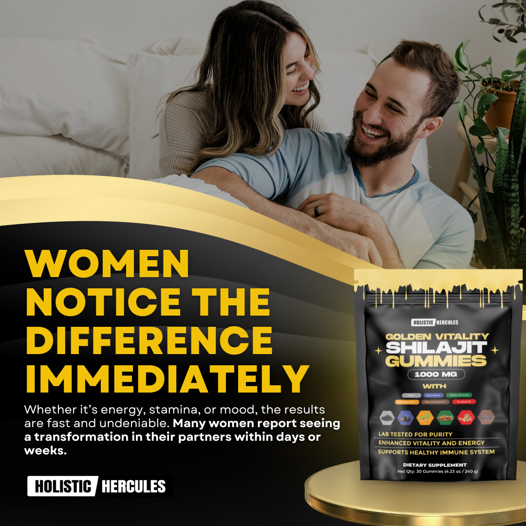 Golden Vitality Shilajit Gummies