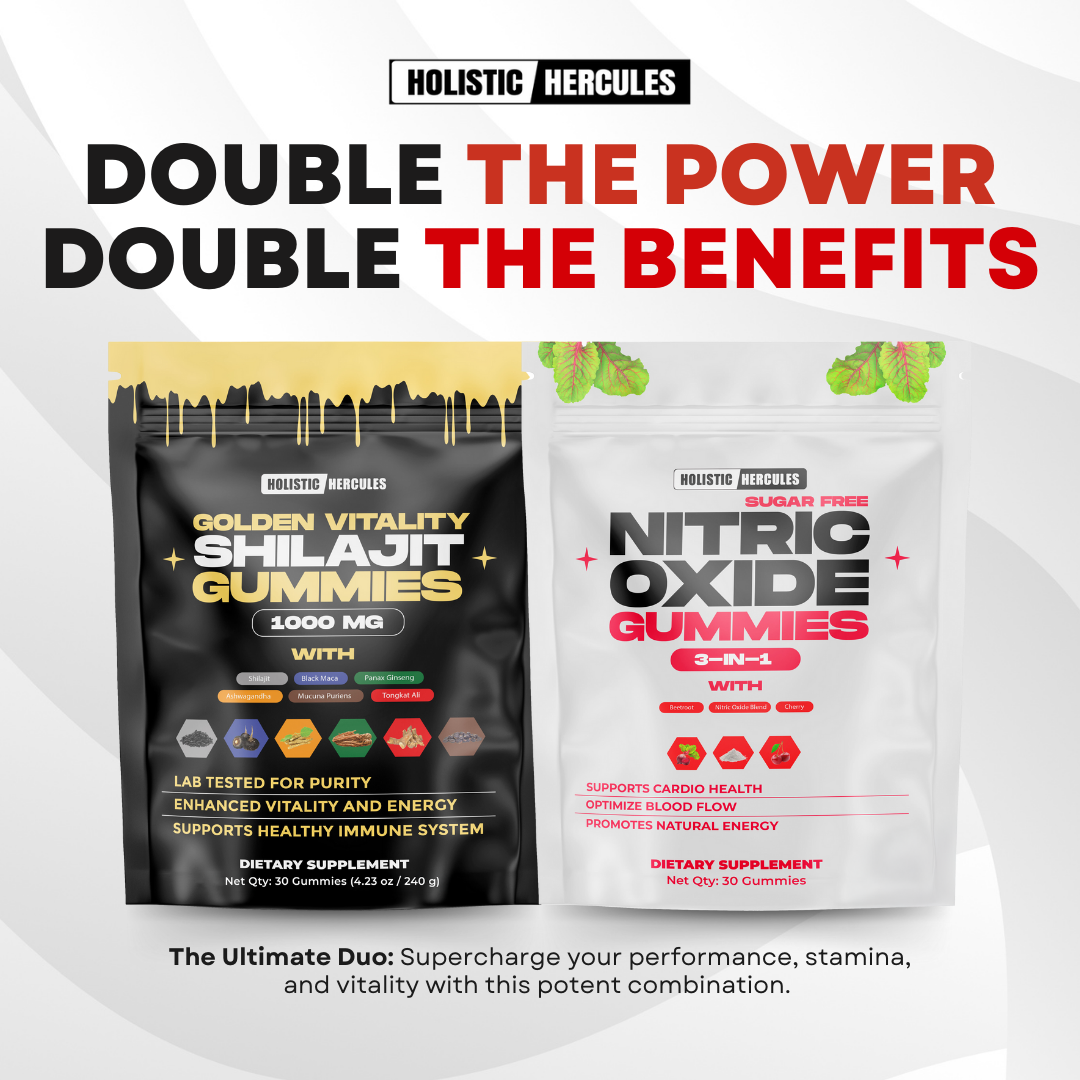 Shilajit & Nitric Oxide Gummy Bundle